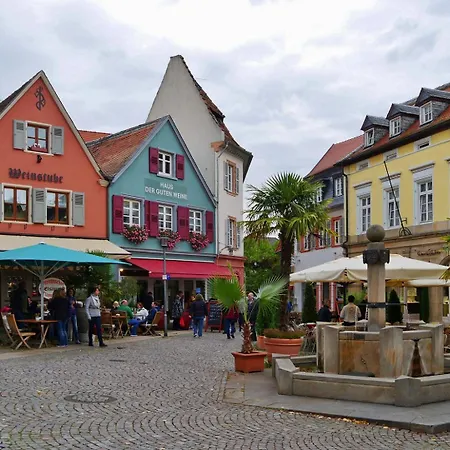 Ihr Bett Mit Blick Auf Weinberge Apartment Bad Duerkheim