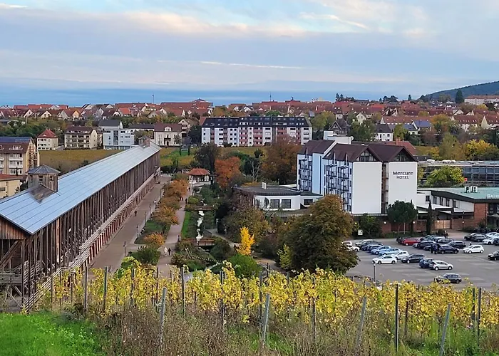 Ihr Bett Mit Blick Auf Weinberge * 巴特迪克海姆